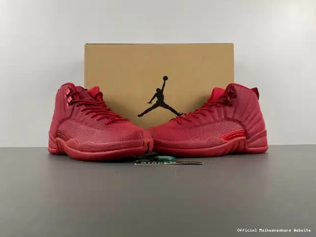 Official Maikesneakers Jordan Red Gym 130690-601 Retro 12 Air (2018) 0615